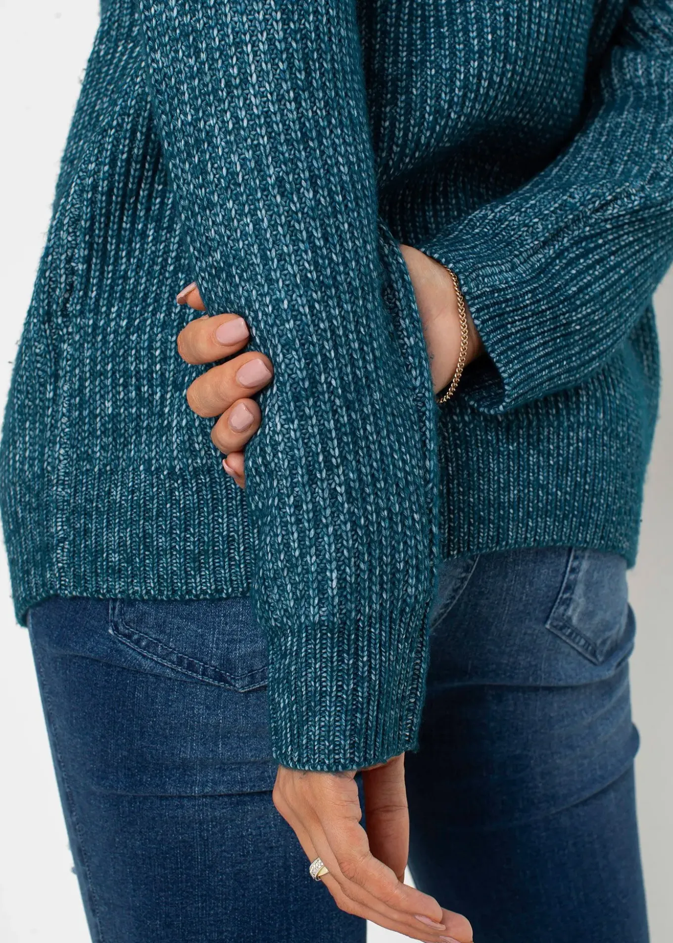 Pull oversize à boutons