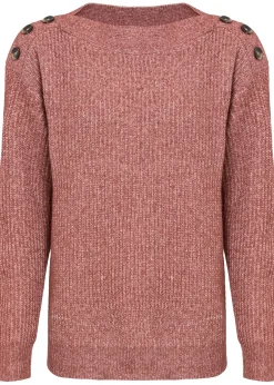 Pull oversize à boutons