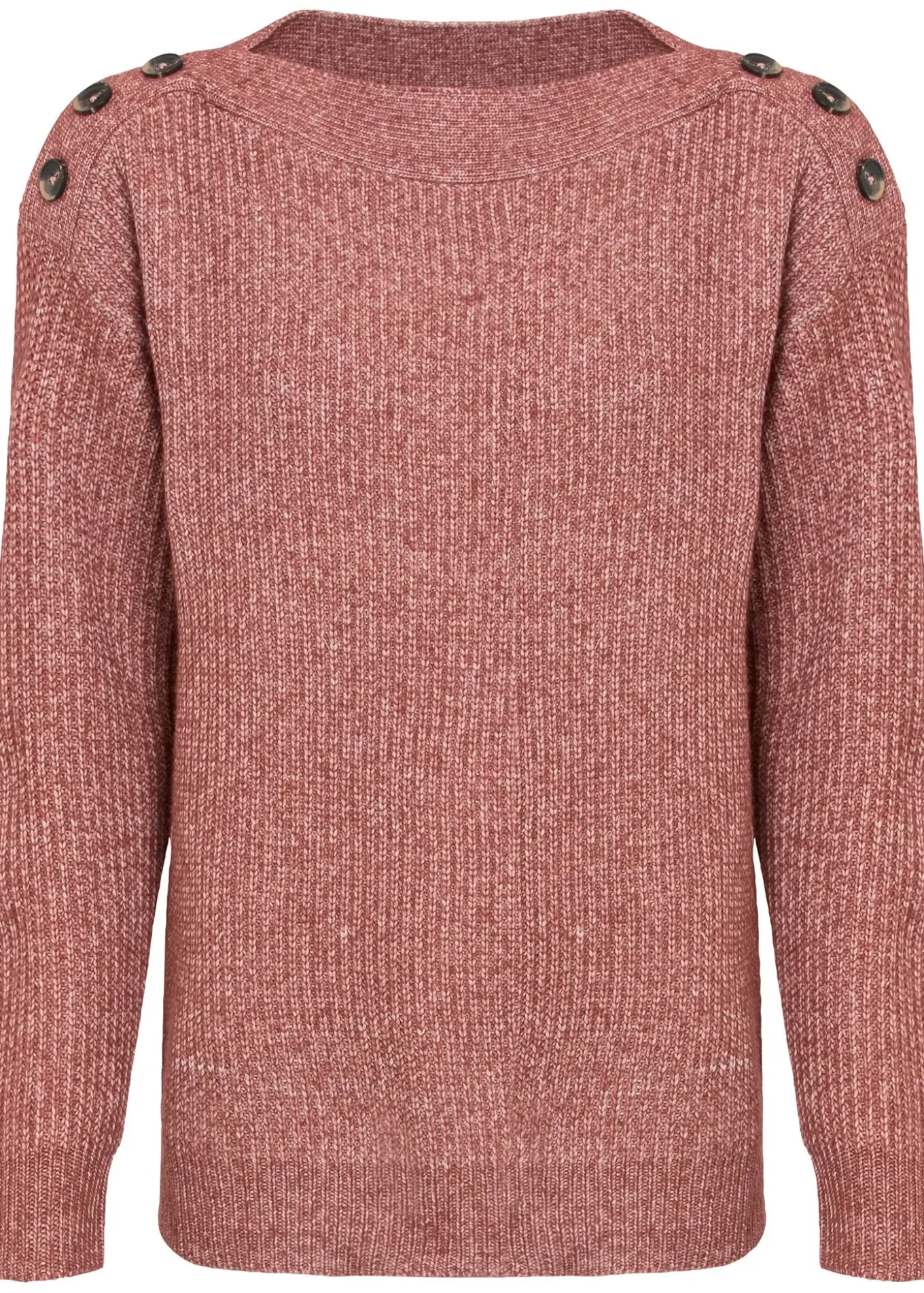 Pull oversize à boutons