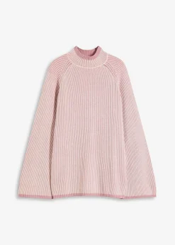 Pull oversize à col montant