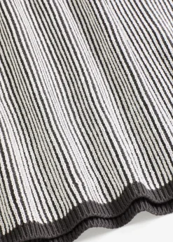 Pull oversize à col montant