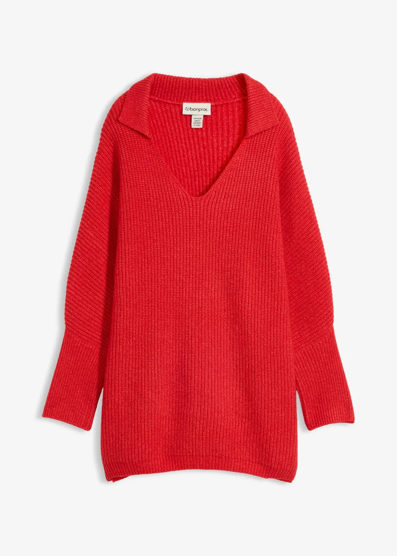 Pull oversize à col polo