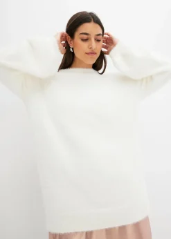 Pull oversize à décolleté profond dans le dos