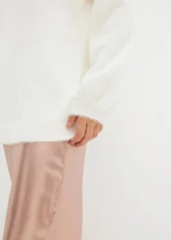 Pull oversize à décolleté profond dans le dos