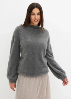 Pull oversize à décolleté profond dans le dos