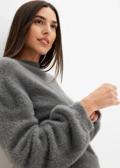 Pull oversize à décolleté profond dans le dos