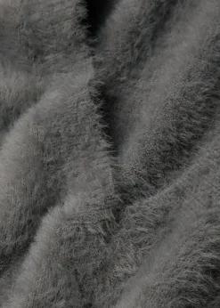 Pull oversize à décolleté profond dans le dos