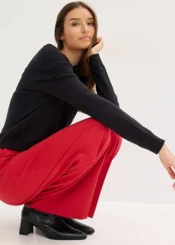 Pull oversize à encolure Bardot