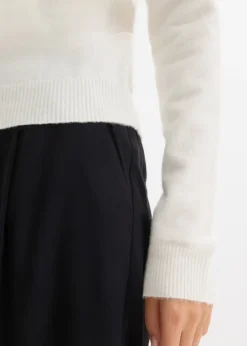 Pull oversize à encolure Bardot