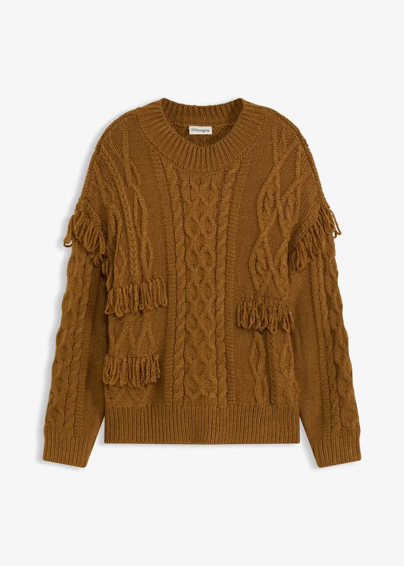 Pull oversize à franges