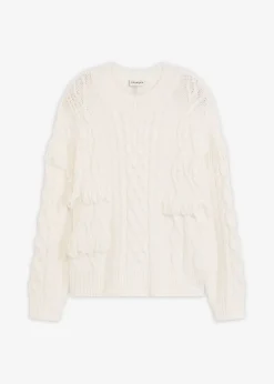 Pull oversize à franges