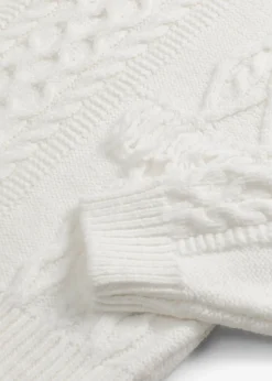 Pull oversize à franges