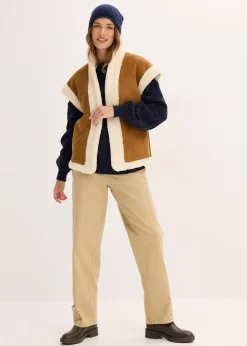 Pull oversize à motif torsadé