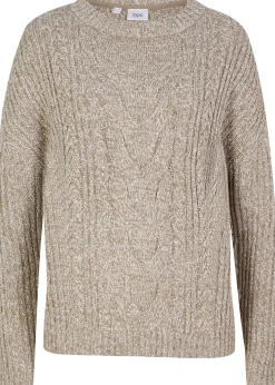 Pull oversize à torsades