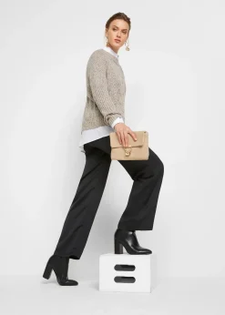 Pull oversize à torsades