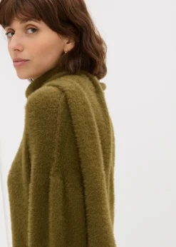 Pull oversize avec écharpe