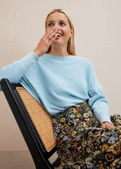 Pull oversize côtelé