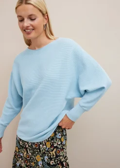 Pull oversize côtelé