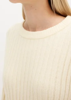 Pull oversize côtelé