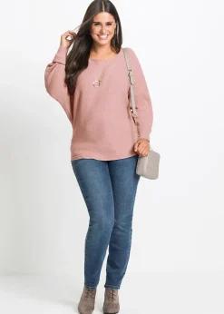 Pull oversize côtelé