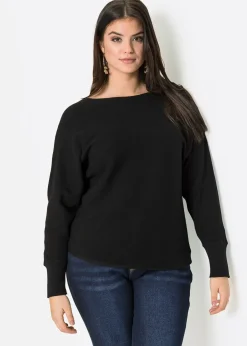 Pull oversize côtelé