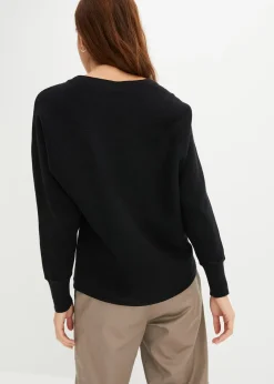 Pull oversize côtelé