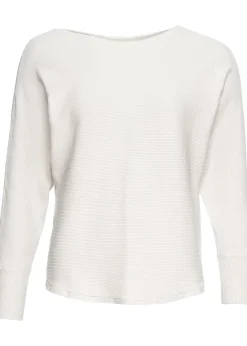 Pull oversize côtelé