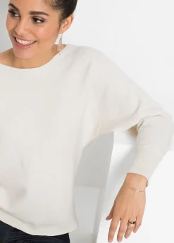 Pull oversize côtelé