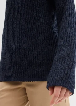 Pull oversize côtelé