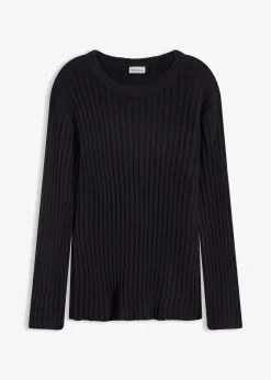 Pull oversize côtelé