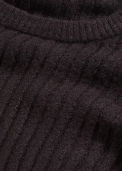 Pull oversize côtelé