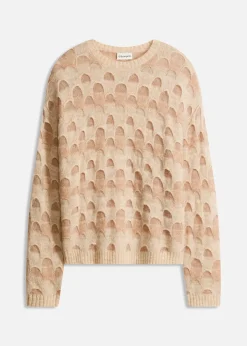 Pull oversize en doux mélange laine et alpaga