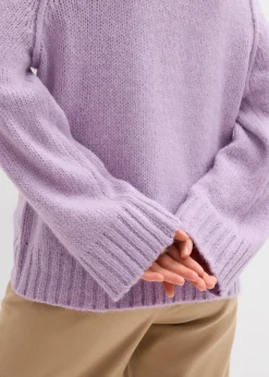 Pull oversize en grosse maille