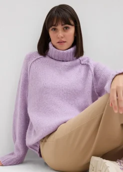 Pull oversize en grosse maille