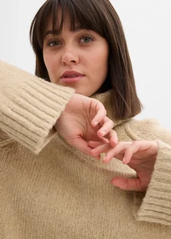 Pull oversize en grosse maille