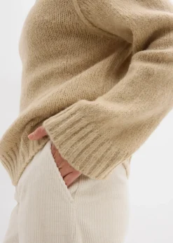 Pull oversize en grosse maille