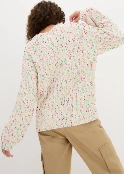 Pull oversize en grosse maille