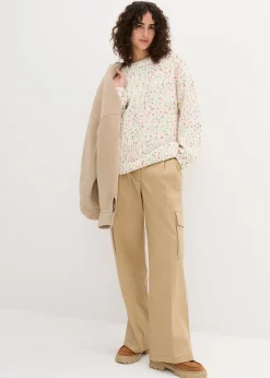 Pull oversize en grosse maille