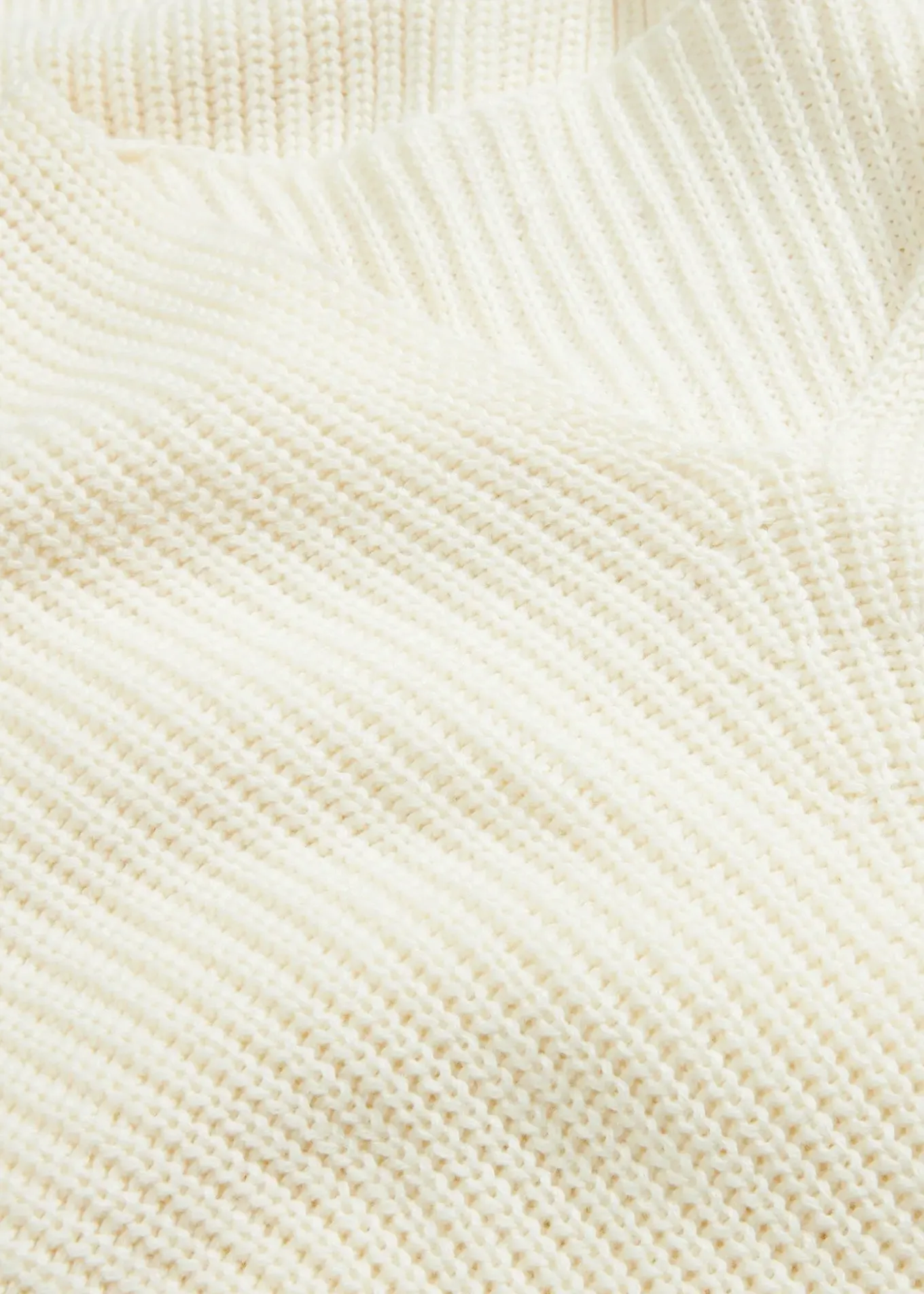 Pull oversize en laine mélangée