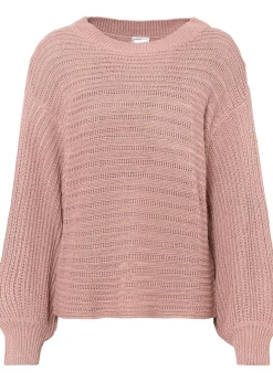 Pull oversize en maille ajourée