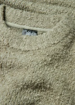 Pull oversize en maille bouclette