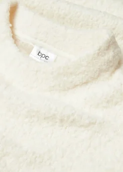 Pull oversize en maille bouclette