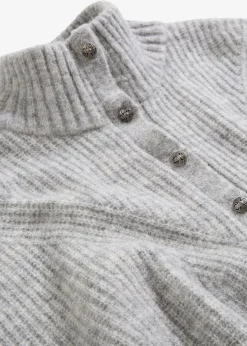 Pull oversize en mélange laine et alpaga