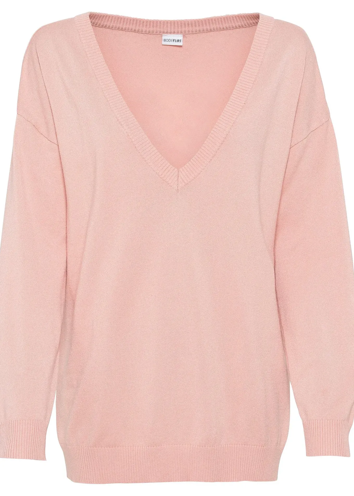 Pull oversize en viscose mélangée