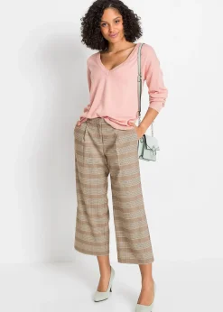 Pull oversize en viscose mélangée