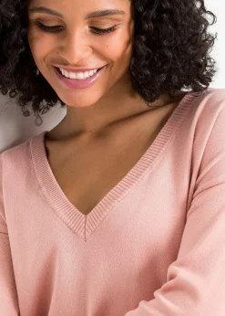 Pull oversize en viscose mélangée