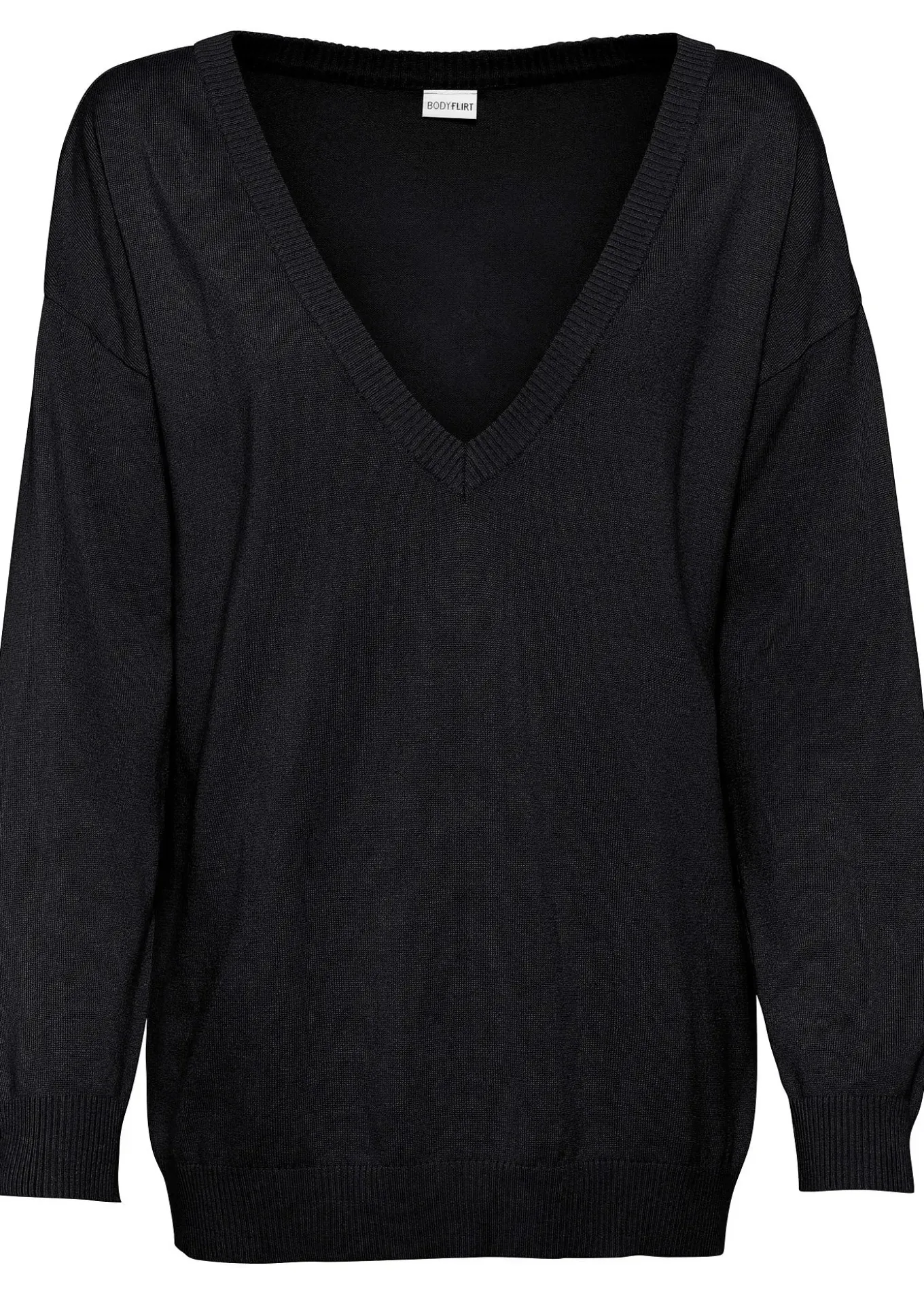 Pull oversize en viscose mélangée