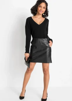 Pull oversize en viscose mélangée