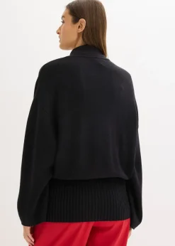 Pull oversize et doux en viscose majoritaire