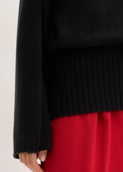 Pull oversize et doux en viscose majoritaire